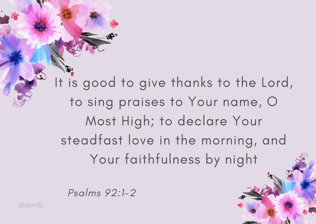 A Small Morning Family Prayer