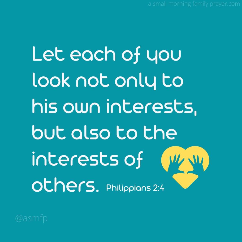 A Small Morning Family&nbsp;Prayer