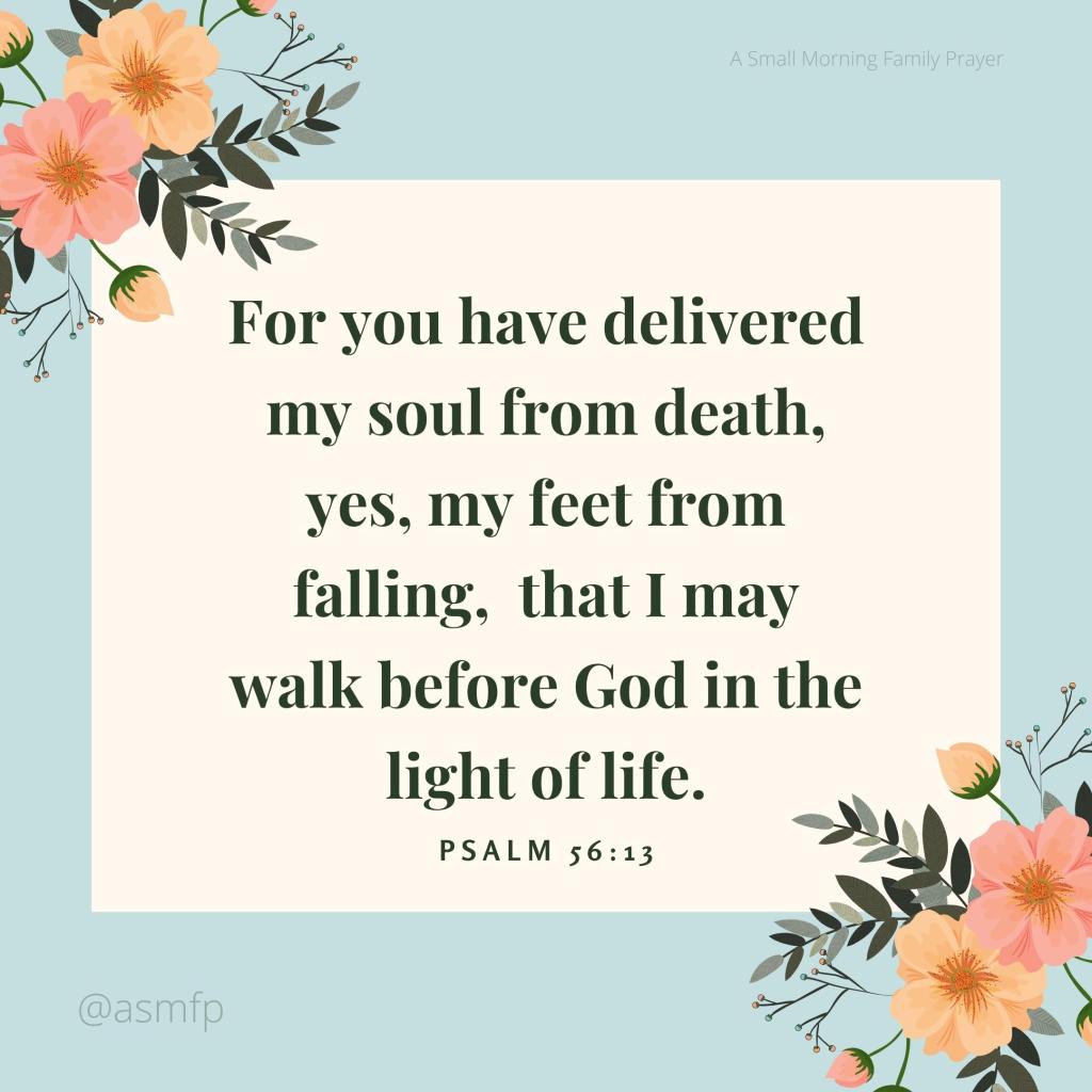 A Small Morning Family Prayer