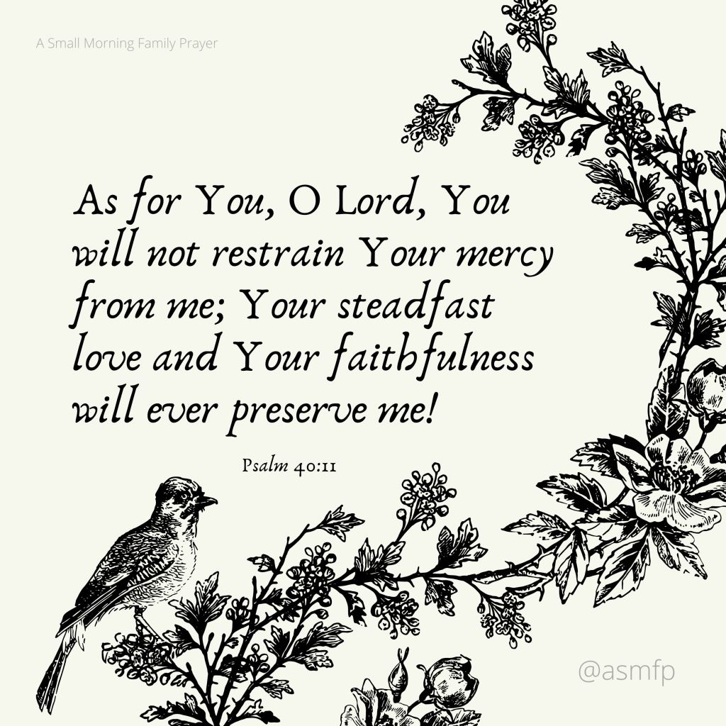 A Small Morning Family Prayer