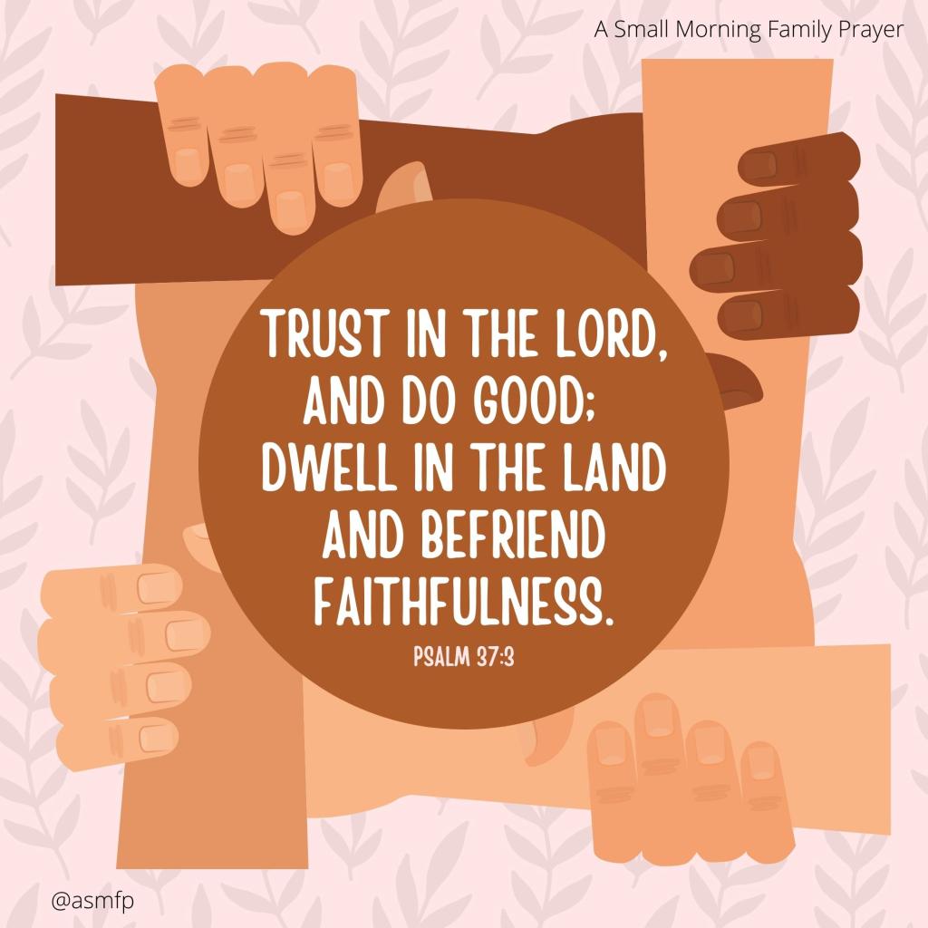 A Small Morning Family&nbsp;Prayer