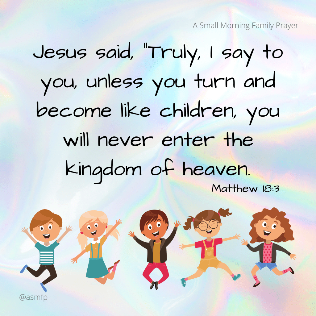 WHOEVER HUMBLES LIKE A CHILD IS THE&nbsp;GREATEST