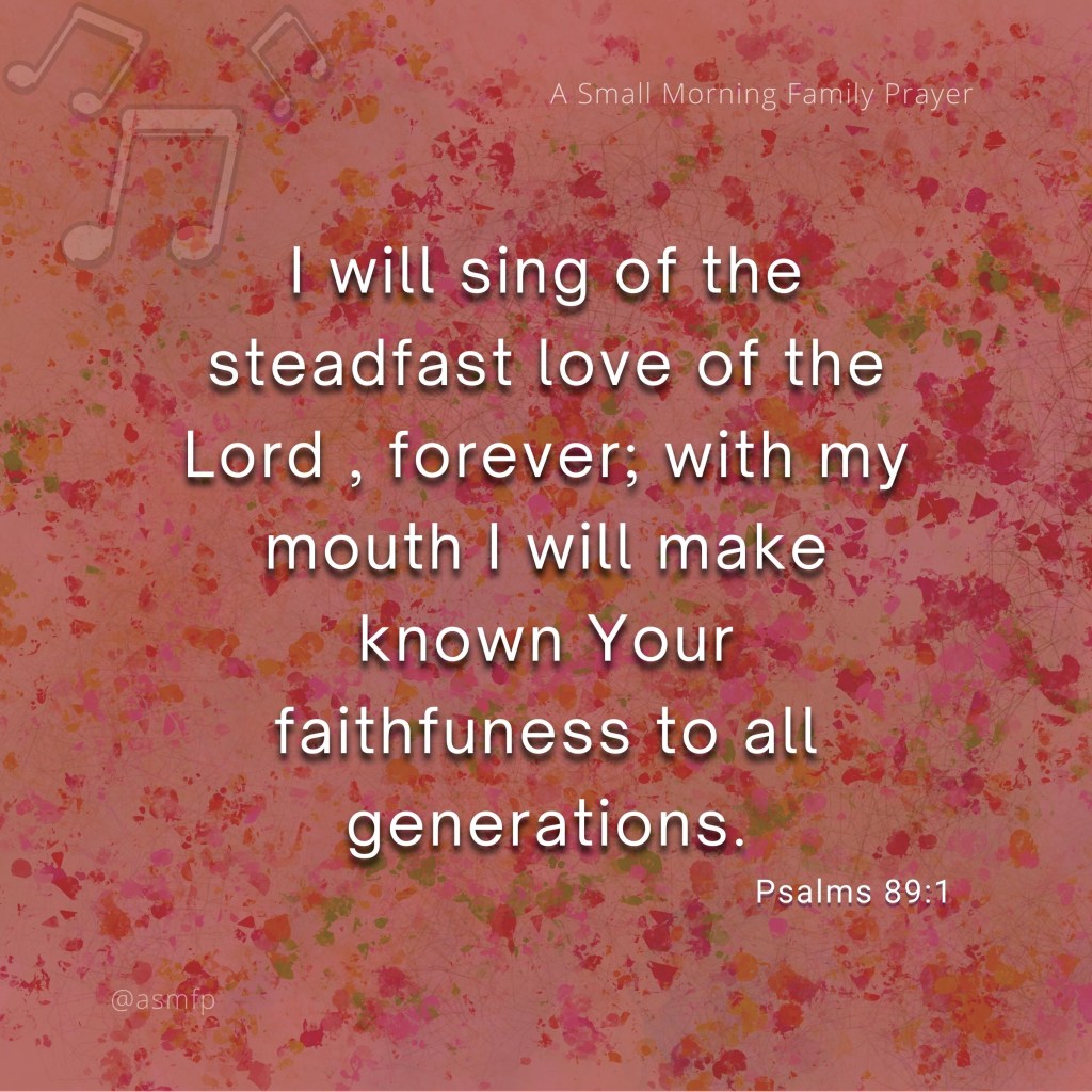 THE LORD WILL ESTABLISH OUR OFFSPRING&nbsp;FOREVER