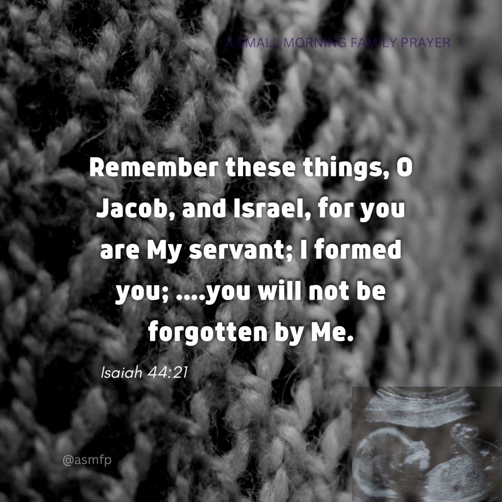 WE WILL NOT BE FORGOTTEN BY OUR&nbsp;LORD