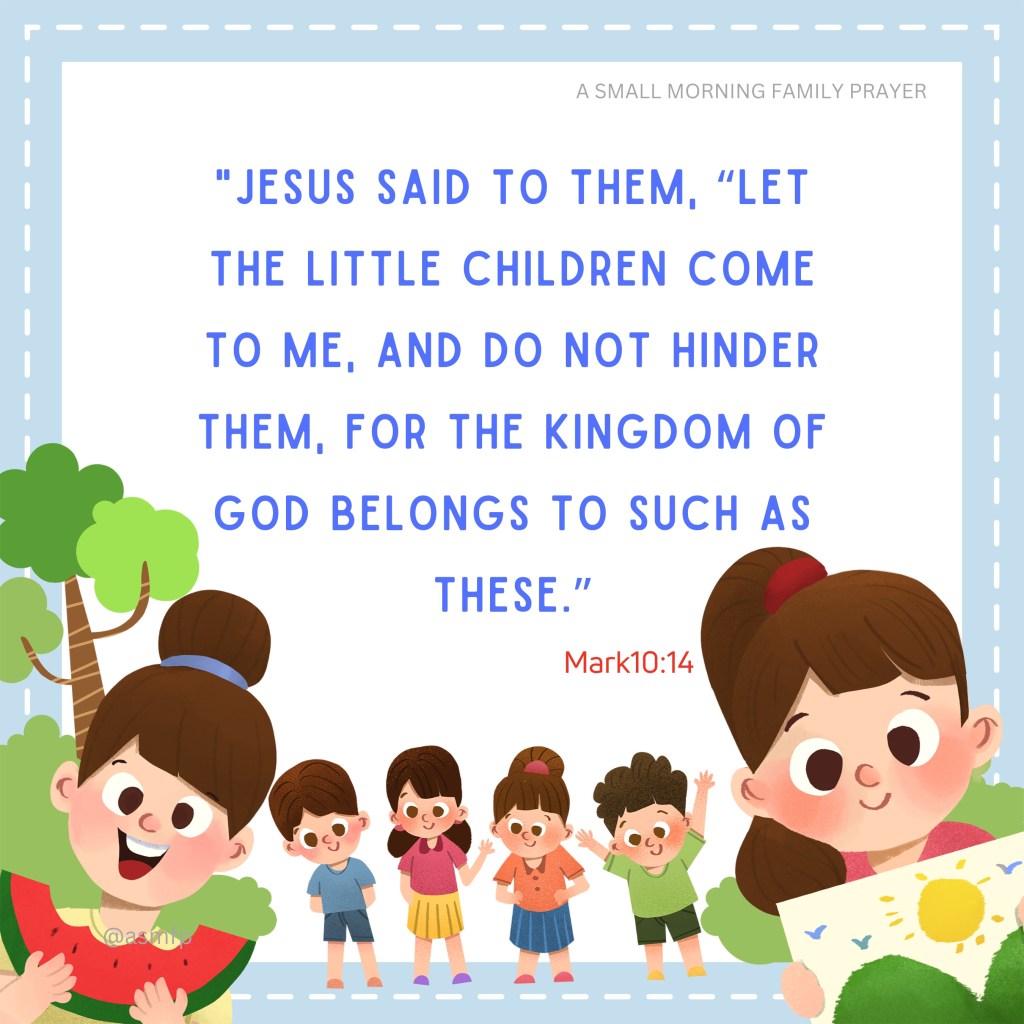 CHILDREN ARE THE HERITAGE & SHALL BE TAUGHT BY THE&nbsp;LORD