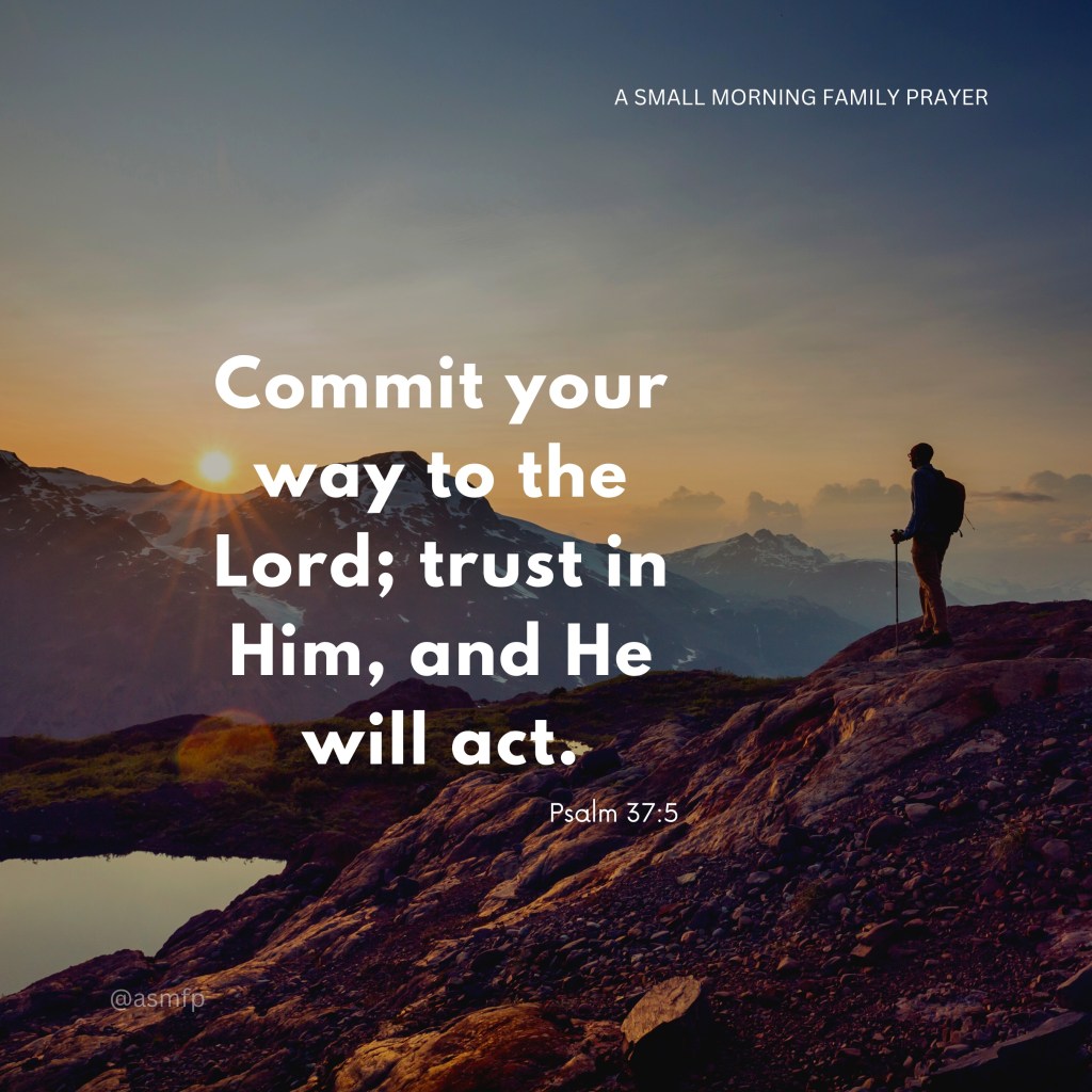 OUR LORD WILL ACT. HE CROWNS THE YEAR WITH HIS BOUNTY