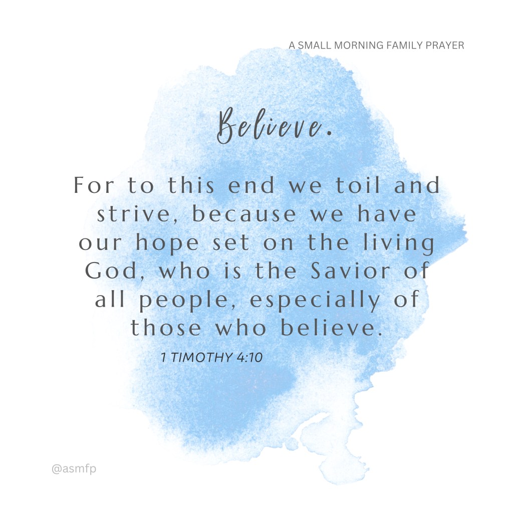 OUR LORD HAS PROMISED HIS PEACE TO US