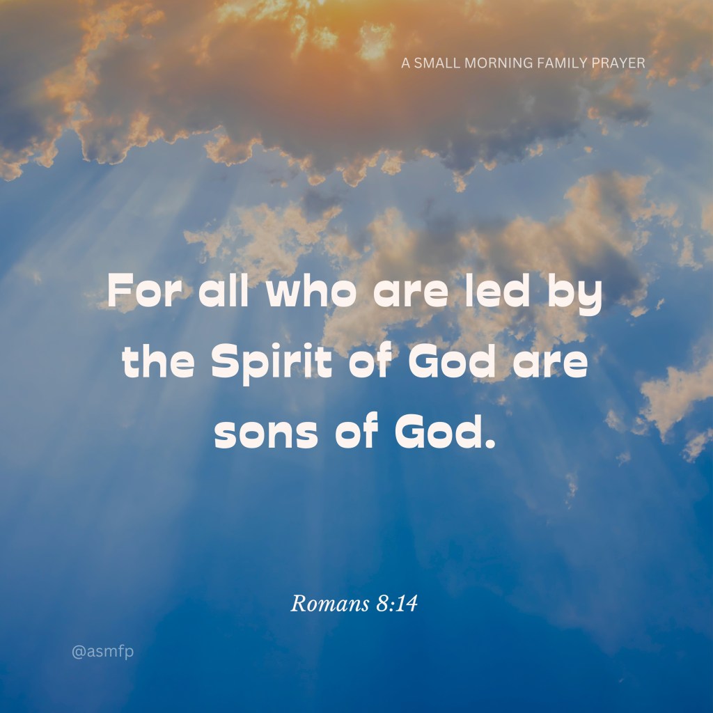 WE ARE THE SONS OF GOD