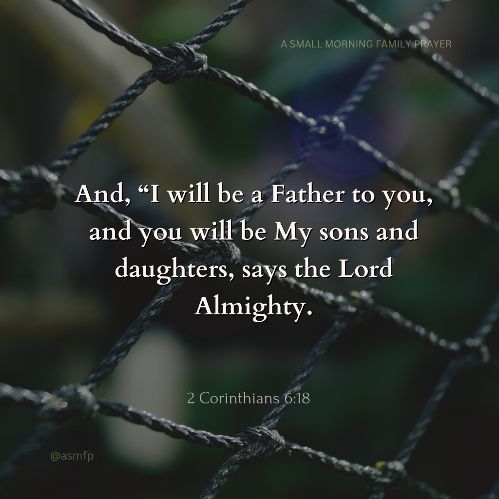 WE ARE THE CHILDREN OF&nbsp;GOD