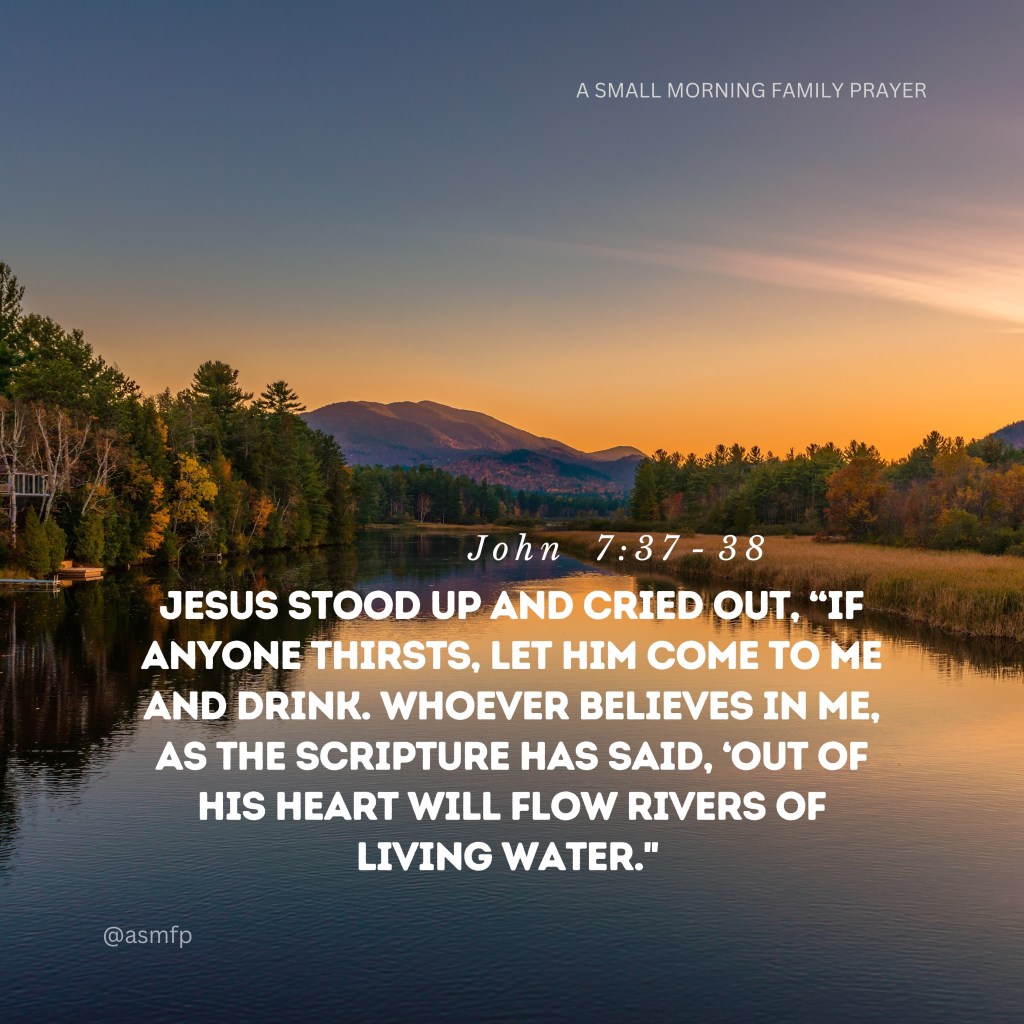 OUR LORD GIVES US THE LIVING&nbsp;WATER