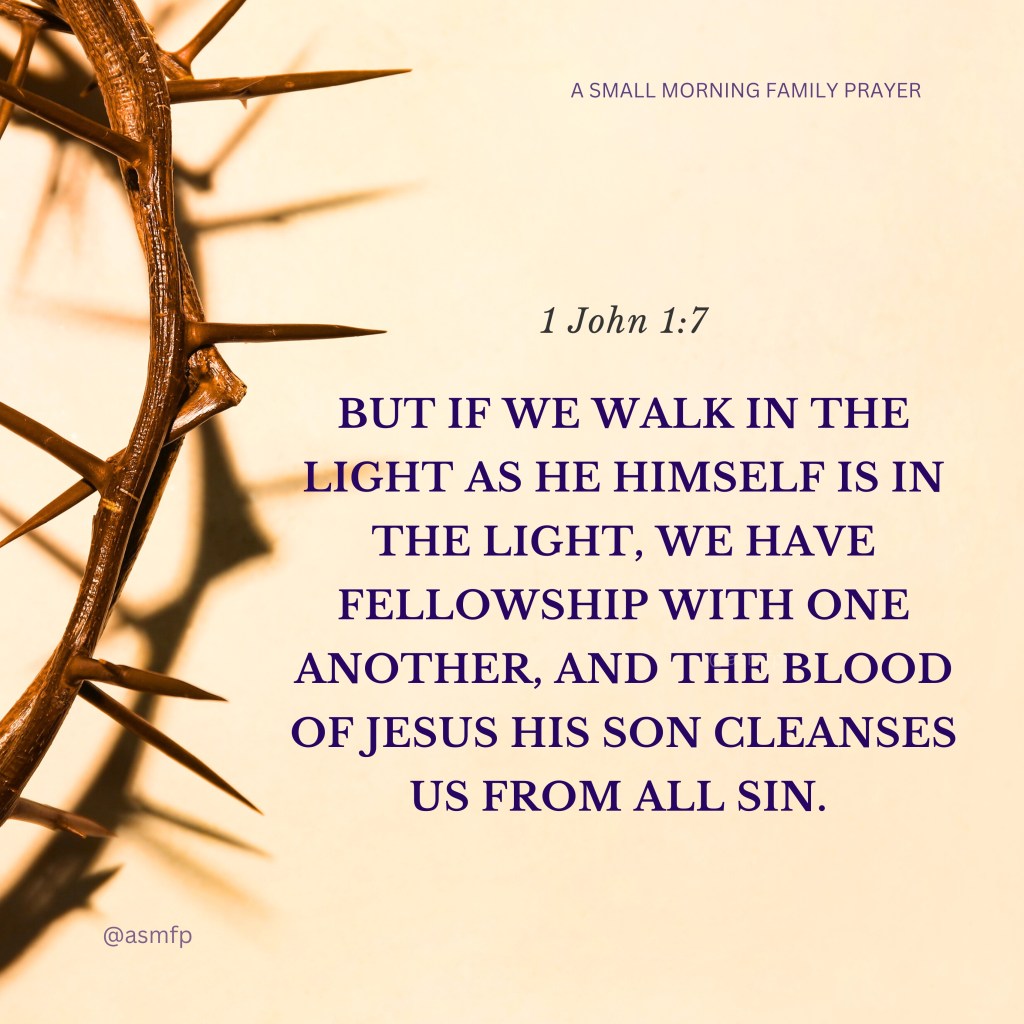 THE BLOOD OF JESUS CLEANSES US FROM ALL&nbsp;SIN