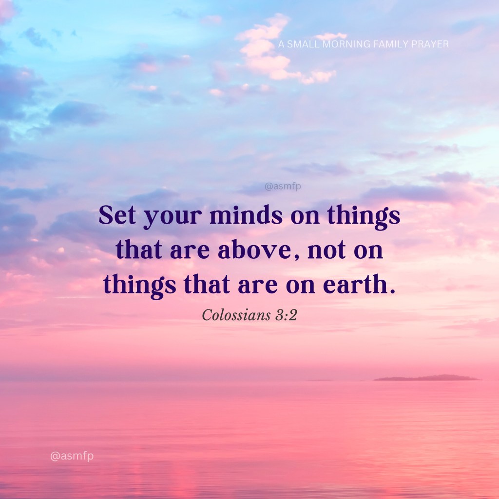 OUR LORD HAS GIVEN EVERYTHING WE NEED FOR LIFE