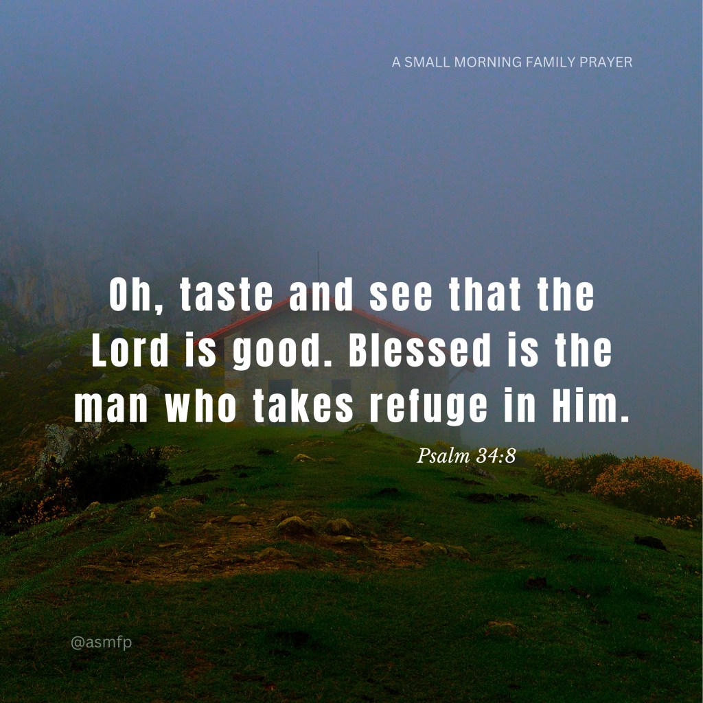 THE LORD IS GOOD TO ALL & HIS MERCY IS OVER US