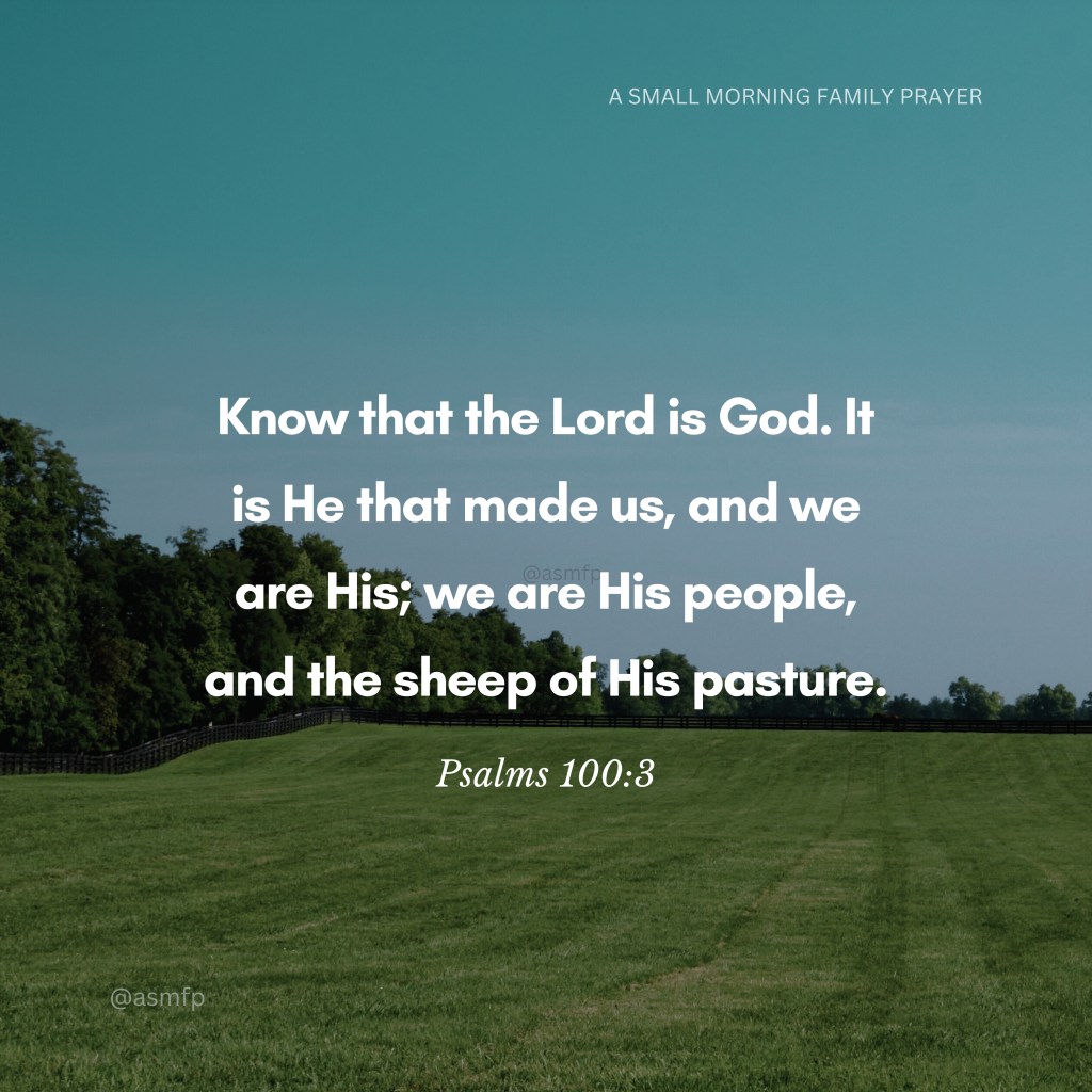 LORD IS OUR SHEPHERD. HE WILL LEAD & GUIDE US THROUGH THE&nbsp;WILDERNESS