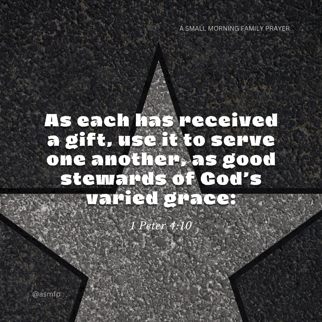 WE ARE THE STEWARDS OF GOD’S&nbsp;GRACE