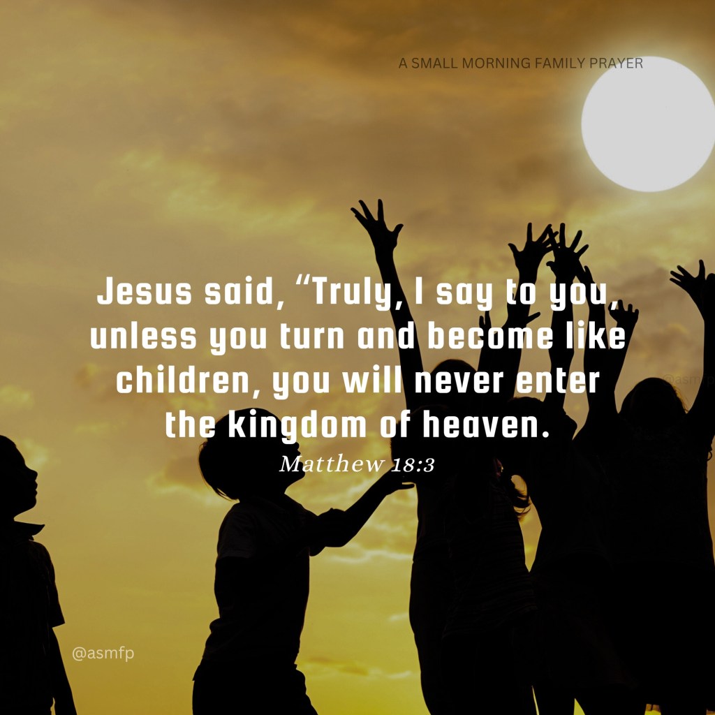 WHOEVER HUMBLES LIKE A CHILD IS THE&nbsp;GREATEST