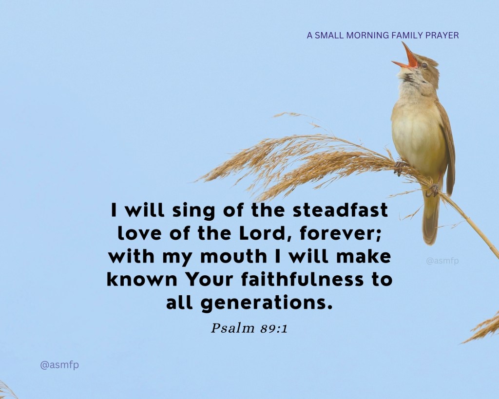 THE LORD’S STEADFAST LOVE IS EVERLASTING