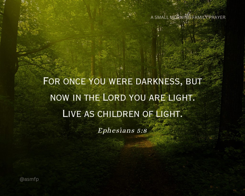 WE ARE THE CHILDREN OF LIGHT & THE AROMA OF&nbsp;CHRIST