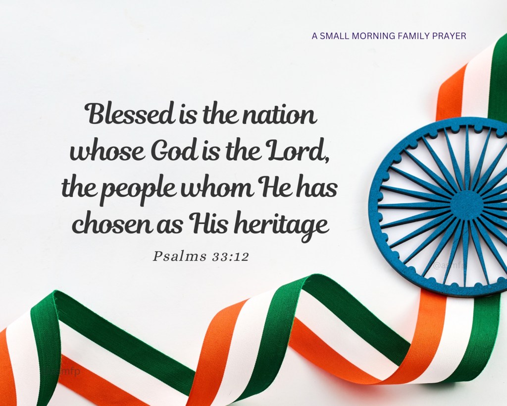 WE ARE LORD’S CHOSEN HERITAGE. HIS SPIRIT GRANTS US&nbsp;FREEDOM.