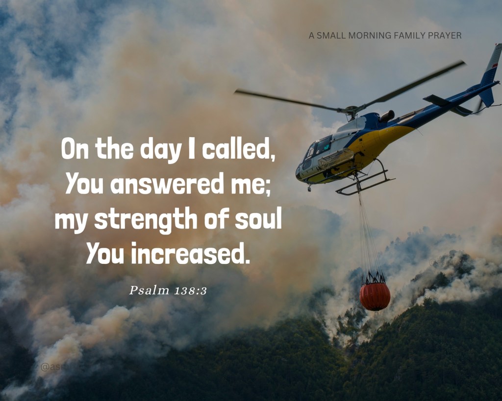 OUR LORD HEARS US BEFORE WE&nbsp;CALL.