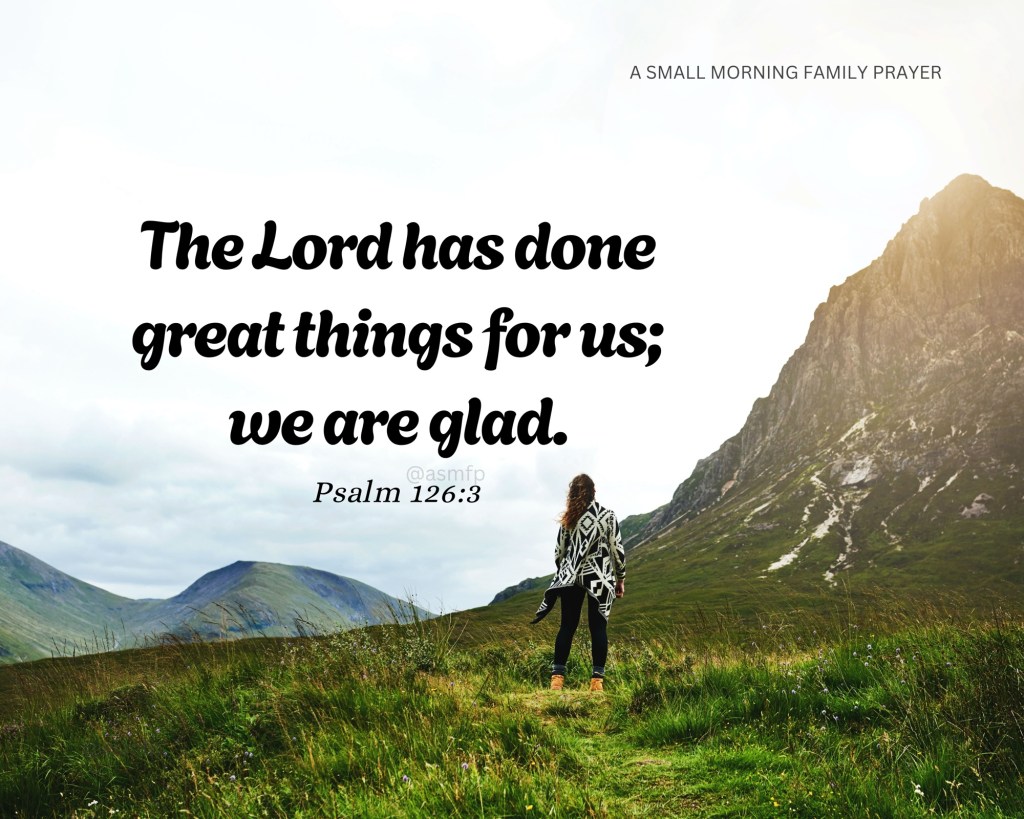 THE LORD HAS PLANS FOR OUR&nbsp;WELFARE