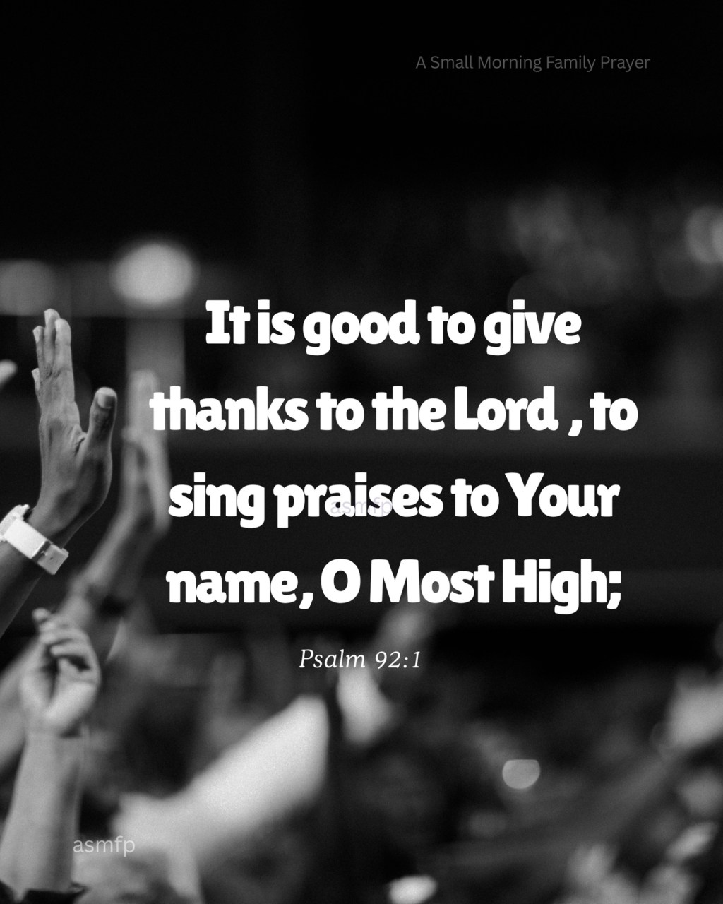 WE WILL LACK NOTHING IF WE SEEK THE&nbsp;LORD.