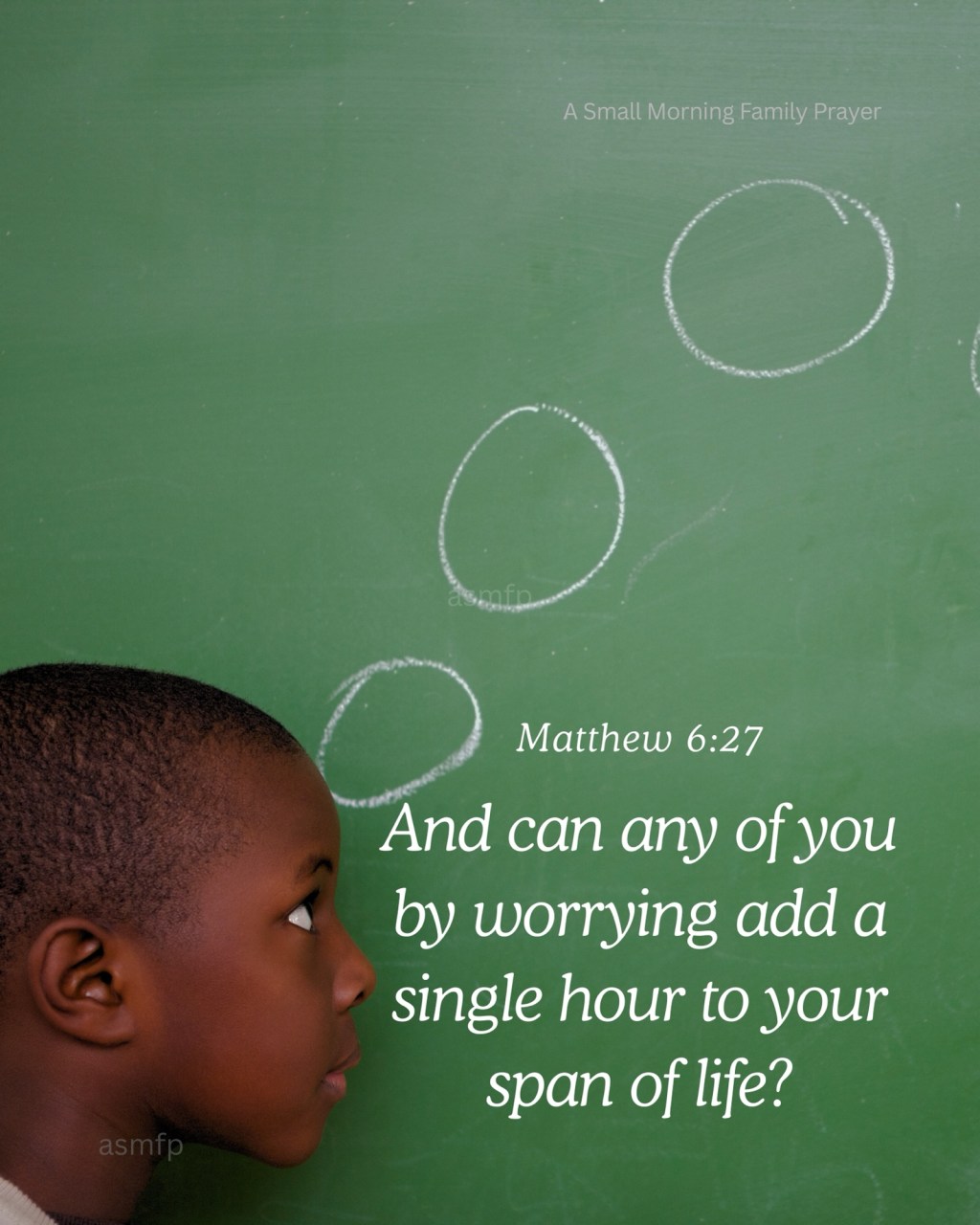 YOU CANNOT ADD AN HOUR BY WORRYING. JUST TRUST IN THE LORD WHO VALUES US MORE THAN MANY&nbsp;SPARROWS.