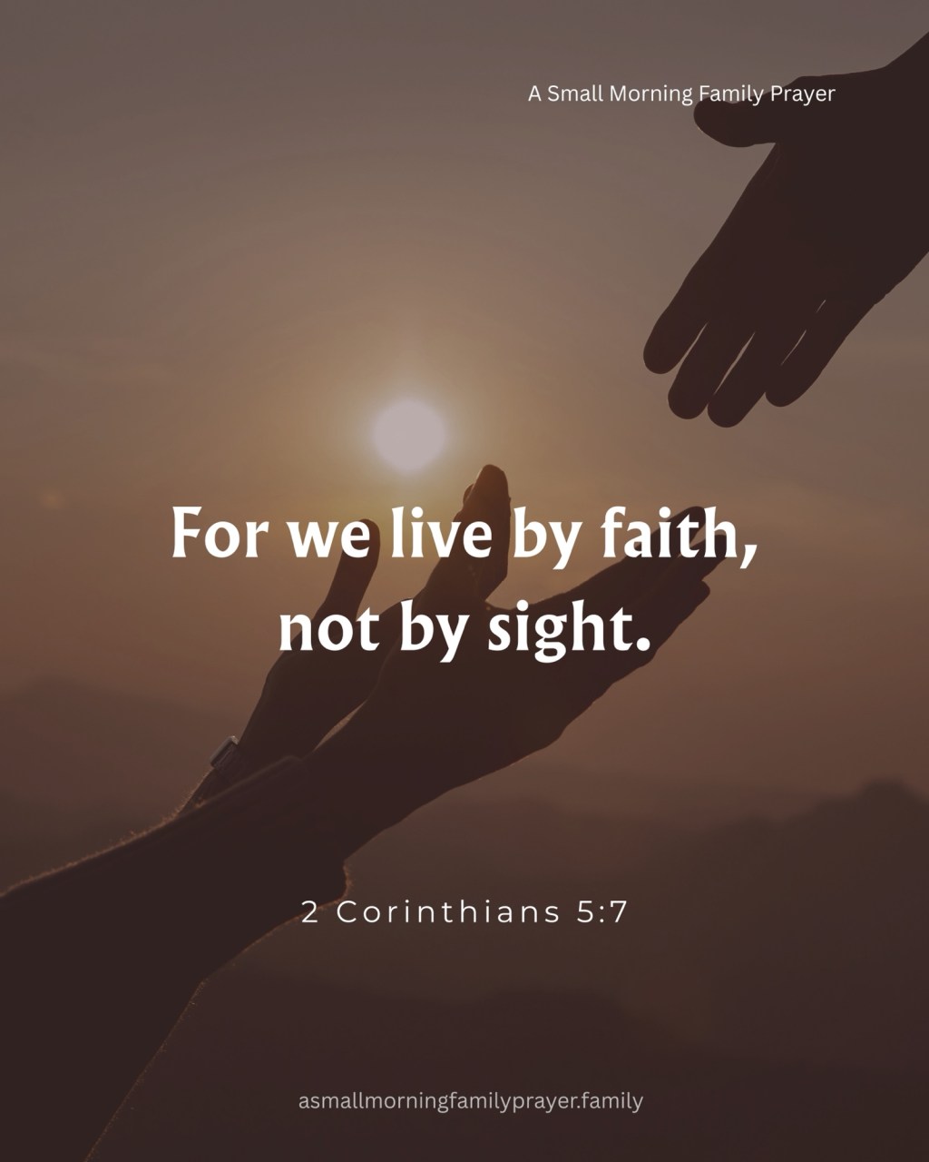 HAVE FAITH AND DELIGHT IN THE LORD. HE WILL GRANT US THE DESIRES OF OUR&nbsp;HEART