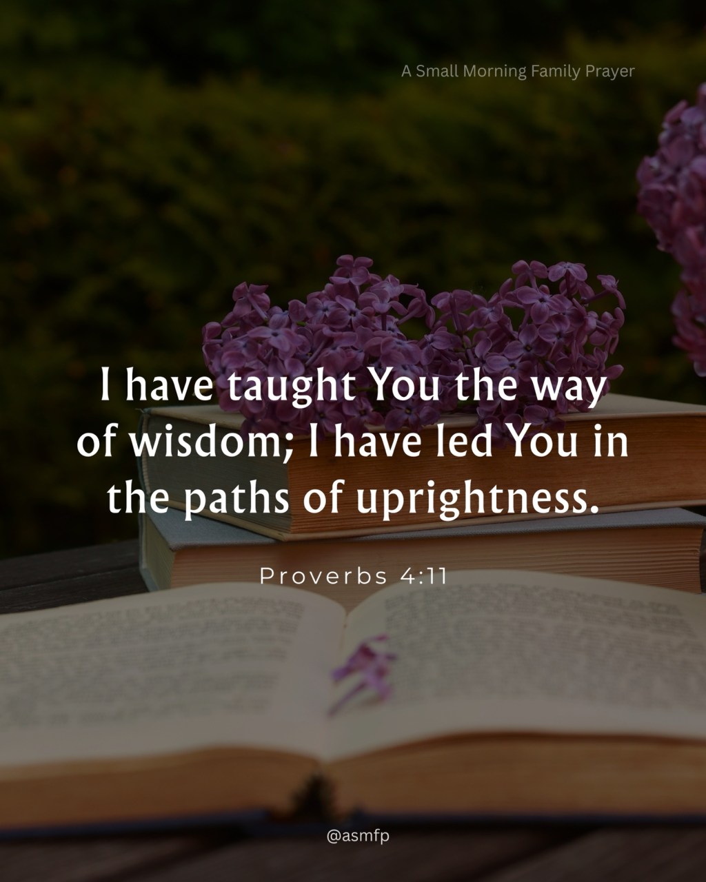 The Lord’s favour is upon us. He will teach us the wisdom and will lead us in the path of uprightness.
